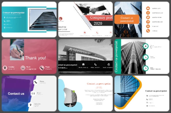 Contact us Powerpoint Templates